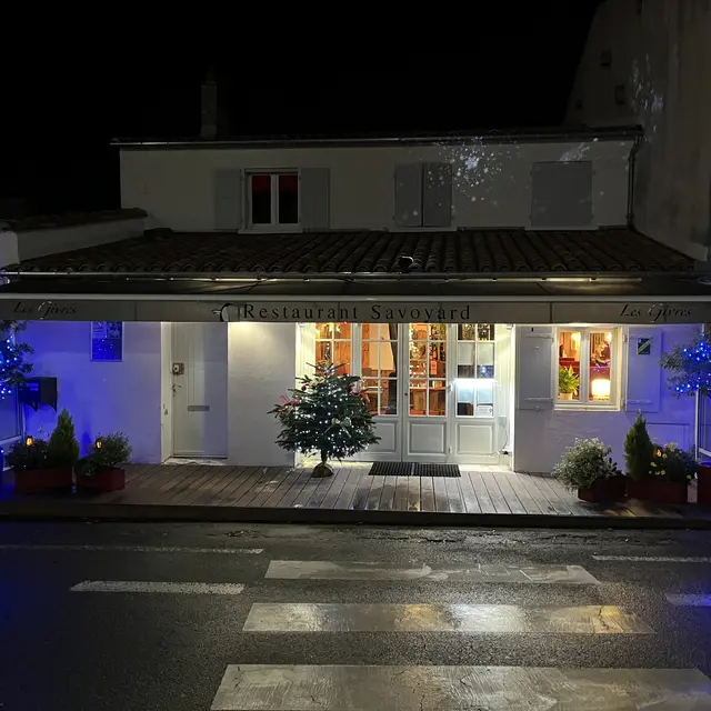 Façade à l'approche des fêtes