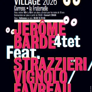 Concert : Jérôme Barde - Jazz au village_Correns