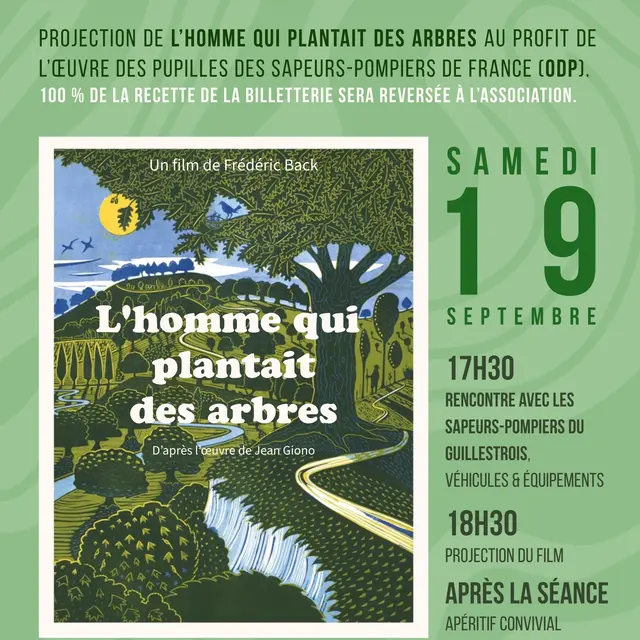 Soirée solidaire : L'Homme qui plantait des arbres_Guillestre