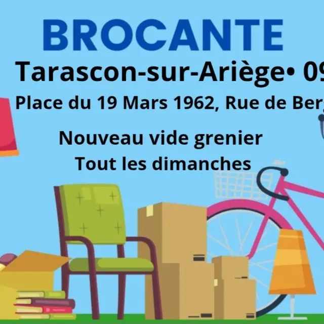 Vide Grenier_Tarascon-sur-Ariège