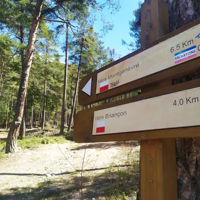 Randonnée GR5 La Vachette Montgenèvre