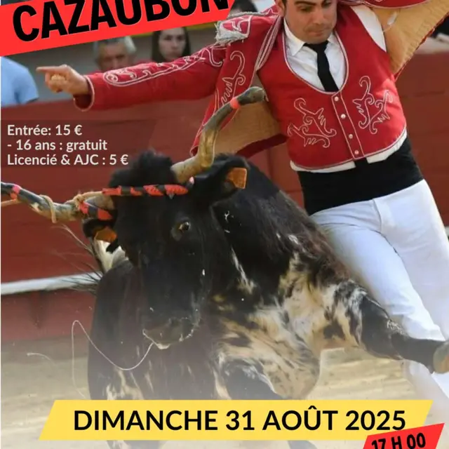 Course landaise à Cazaubon_Cazaubon