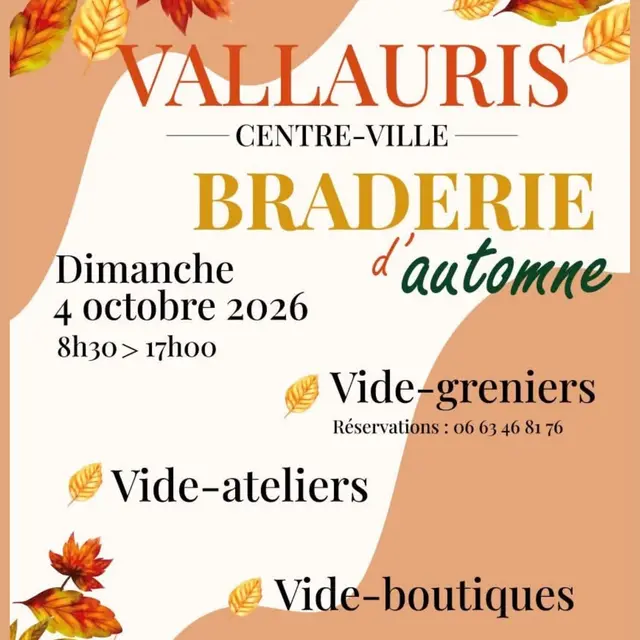 Braderie d'automne_Vallauris Golfe - Juan