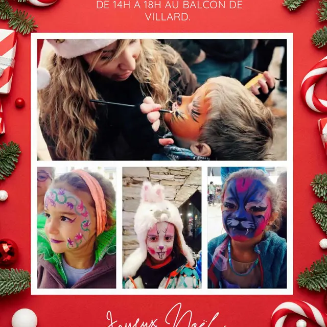 Atelier Face Painting_Villard-de-Lans