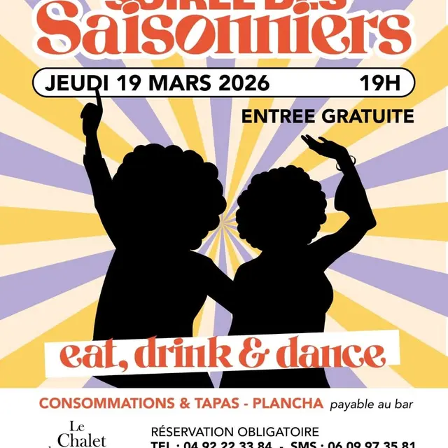Soirée des saisonniers au Chalet des cimes_Abriès-Ristolas