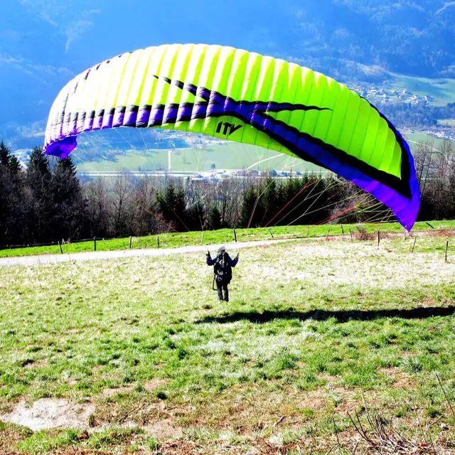 Marlens Haute-Savoie site de decollage vol libre parapente