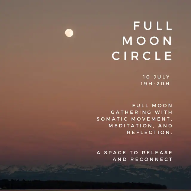 Full Moon Circle - Release & Illumination_Saint-Jeannet