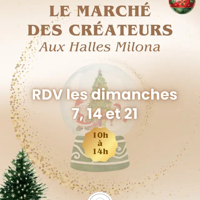 Marché de créateurs aux Halles Milona_La Crau