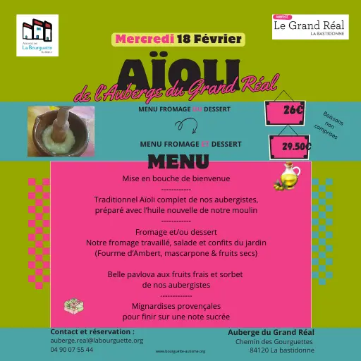 Affiche Aïoli du grand Réal