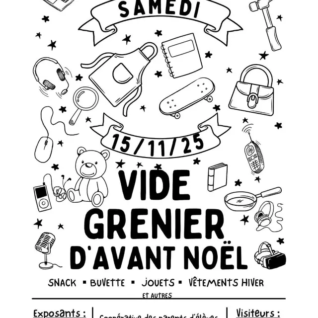 Vide greniers d'avant Noël_Aiguilles