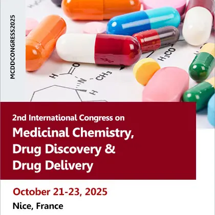 2nd International Congress on Medicinal Chemistry, Drug Discovery & Drug Delivery -MCDD 2025_Nice