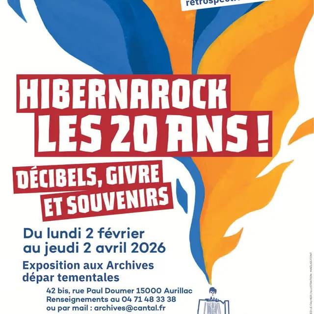 Exposition - Hibernarock : les 20 ans ! Décibels, givre et souvenirs_Aurillac