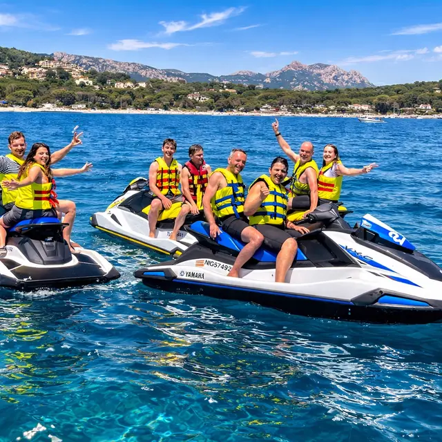 Randonnée en Jet-ski 1h00 by Sublim Sky_Fréjus