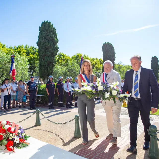 Fête Nationale : Cérémonie patriotique_Sanary-sur-Mer