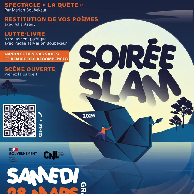 Printemps des poètes - Soirée SLAM_Solliès-Toucas