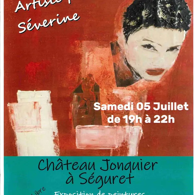 Exposition de peinture au château de Jonquier_Séguret