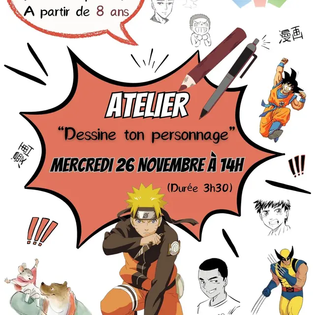 Dessine ton héros préféré_Contes