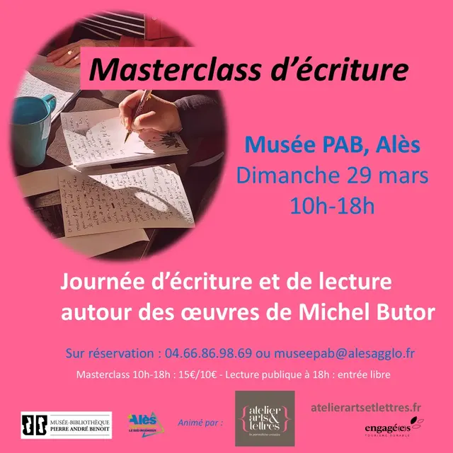 Masterclass écriture Alès