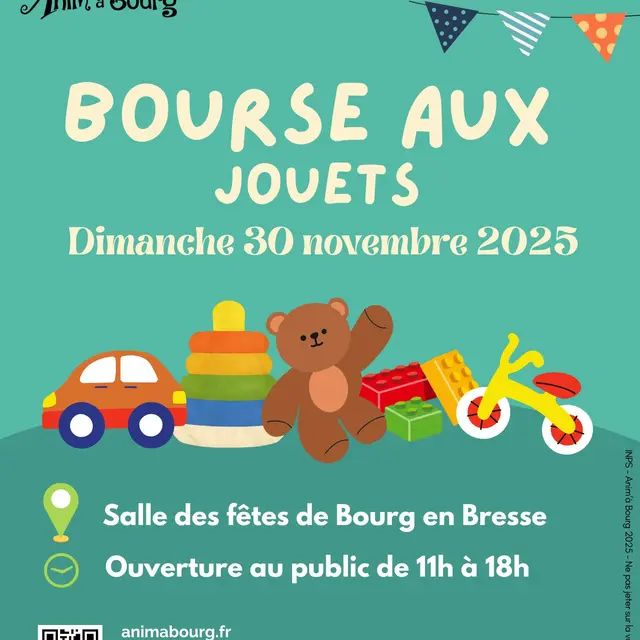 Affiche_Bourse aux jouets_Bourg-en-Bresse