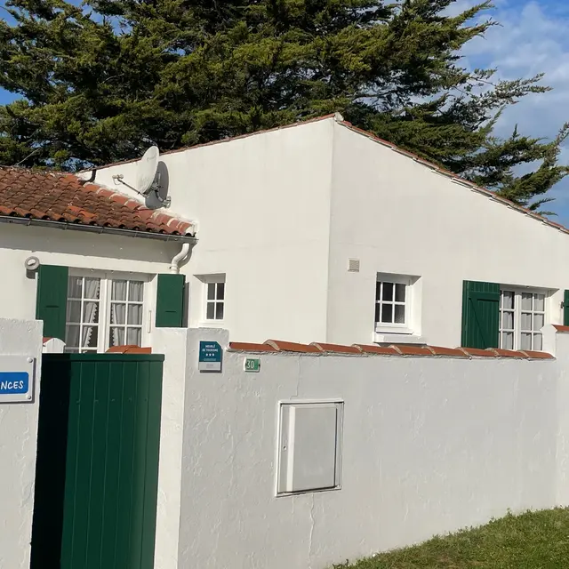 Pavillon côté plage