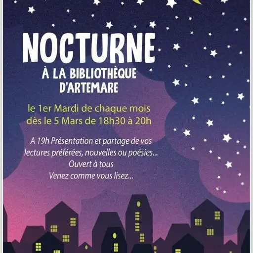 Lectures nocturnes à Artemare