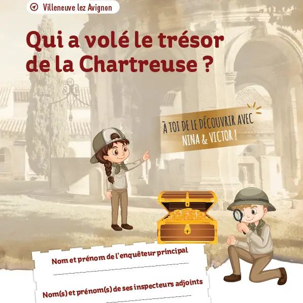 Quizz - Le trésor volé de Villeneuve lez Avignon_Villeneuve-lez-Avignon