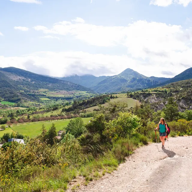 Tour des Baronnies provençales à pied_Serres