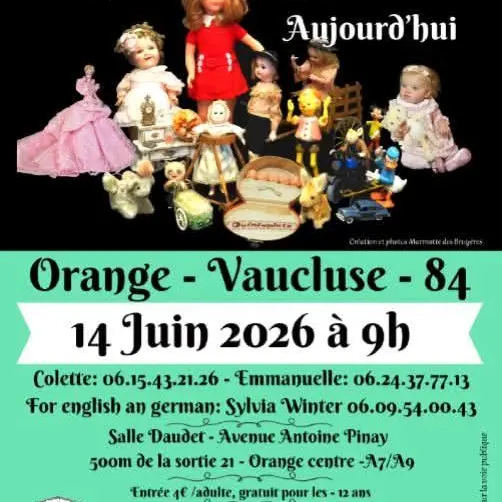 Salon de la Poupée et du Jouet d'hier à aujourd'hui_Orange