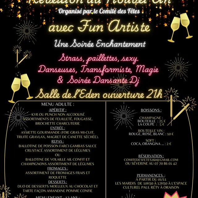 Soirée du Nouvel an_Oraison