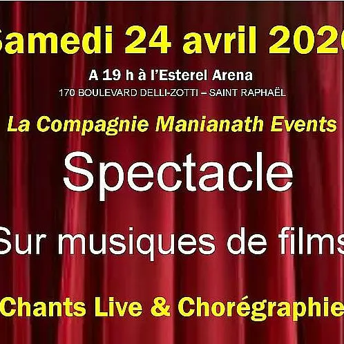 Spectacle sur musiques de films_Saint-Raphaël