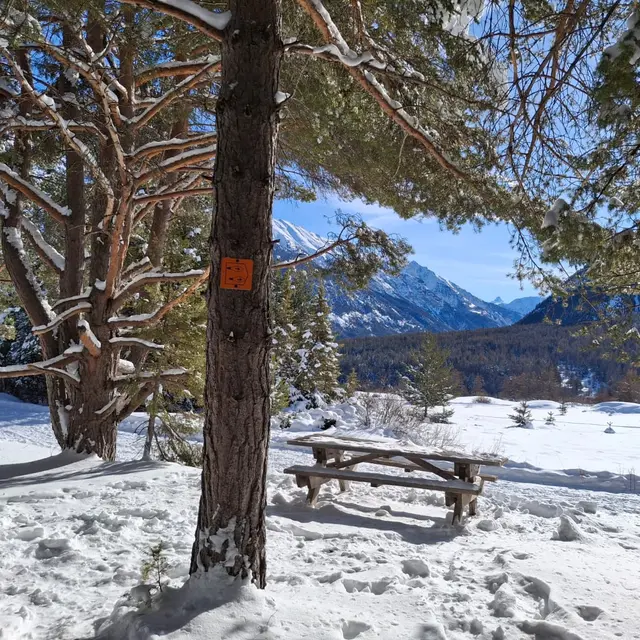 Itinéraire raquettes - La Combe Saint Martin_Névache