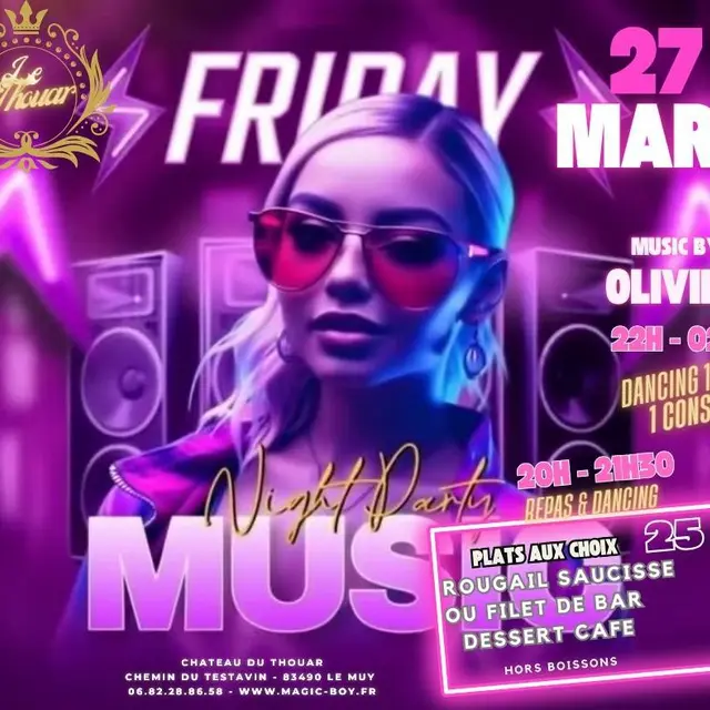 Friday night party au Thouar_Le Muy