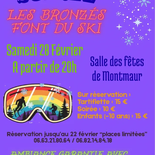 Soirée  Les Bronzés font du ski _Montmaur