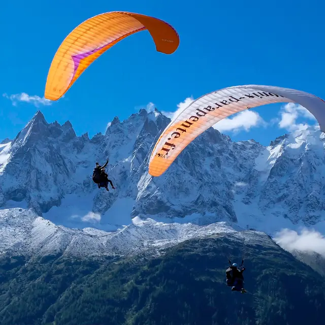 chamonix parapente