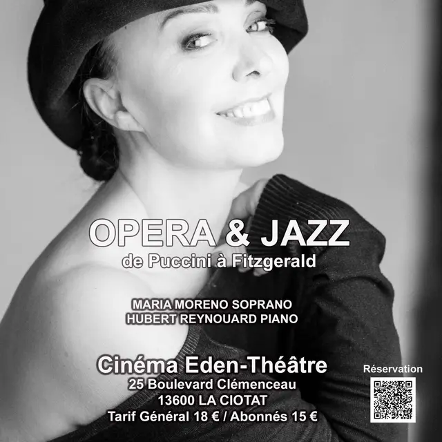 Concert Opéra & Jazz de Puccini à Fitzgerald_La Ciotat