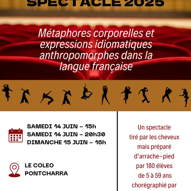 Spectacle Acti'Danse du 14 au 15 juin - Le Coléo