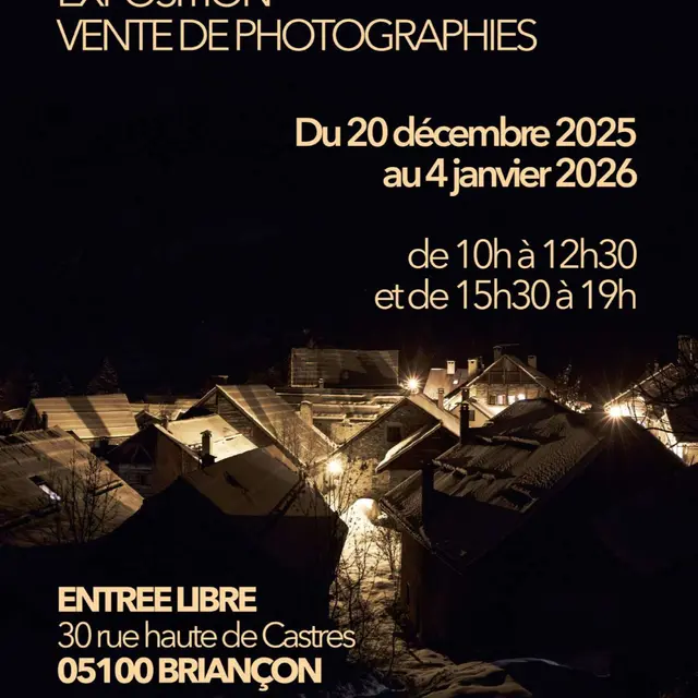 Exposition vente de photographies MMM_Briançon