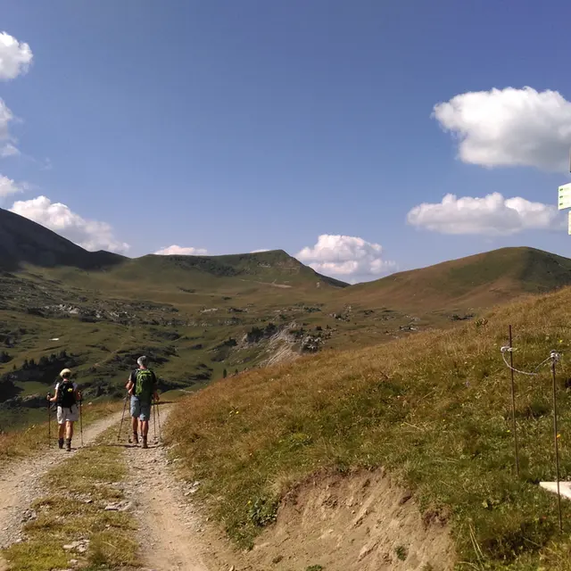 GR96 (Variante) - Magland -> Col des Annes_Magland