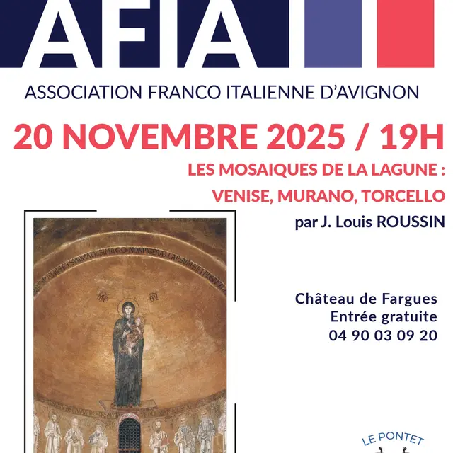 Conférence Les mosaïques de la Lagune : Venise, Murano, Torcello_Le Pontet