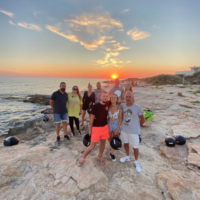 Tour apéro sunset en scooter en électrique