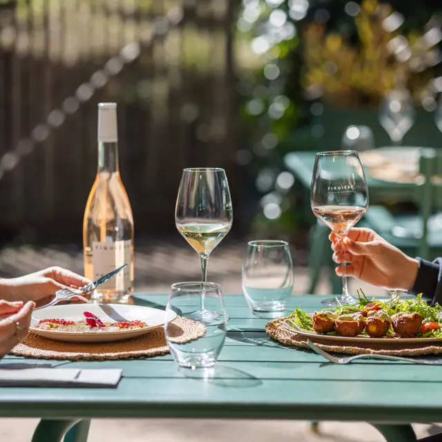 Restaurant l'Assiette au cœur des vignes à Figuière à La Londe les Maures