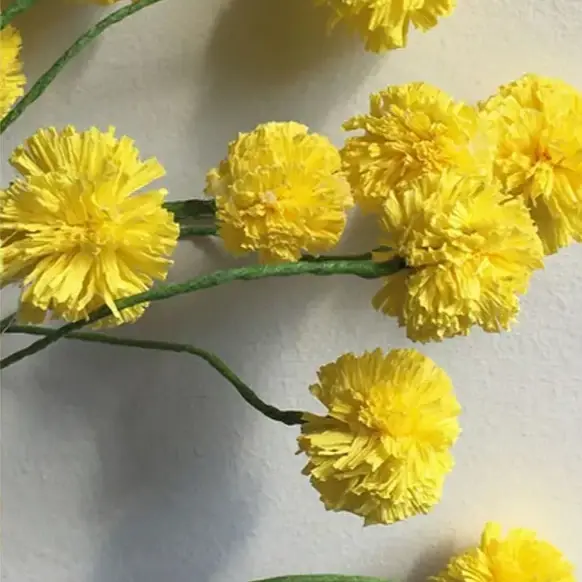 Atelier Frappe ton mimosa avec Mélanie_Cavalaire-sur-Mer