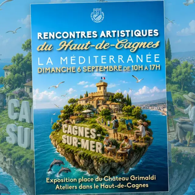 Rencontres artistiques du Haut-de-Cagnes La méditerranée à l’honneur_Cagnes-sur-Mer