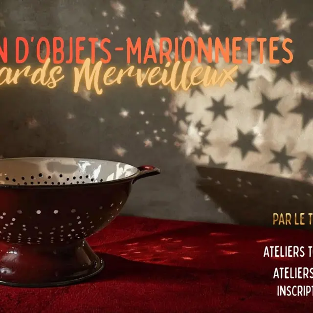 Animation d'objets marionnettes par le théâtre Morphose_Breil-sur-Roya