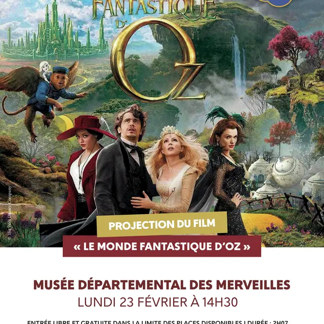 Projection du film d’animation « Le monde fantastique d'Oz »_Tende
