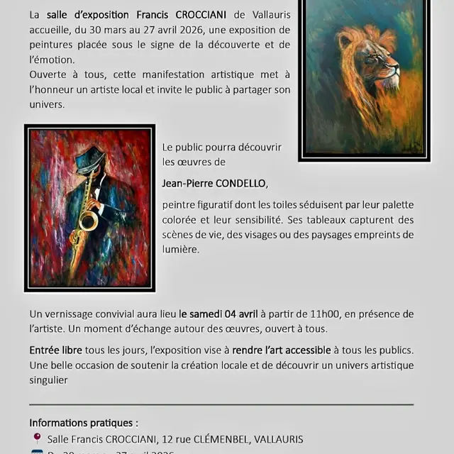 L’Art de Jean-Pierre Condello_Vallauris Golfe - Juan