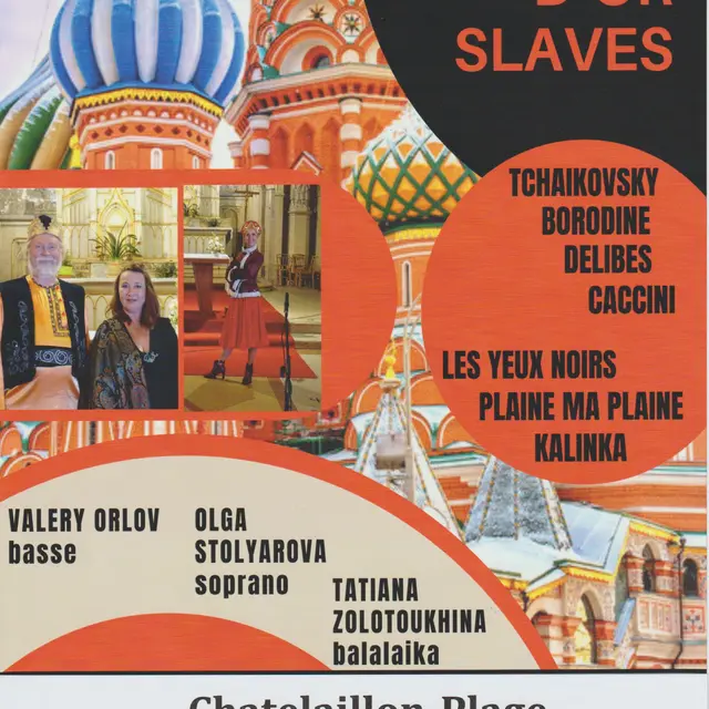 Concert à l'église - Voix d'Or Slaves_Châtelaillon-Plage