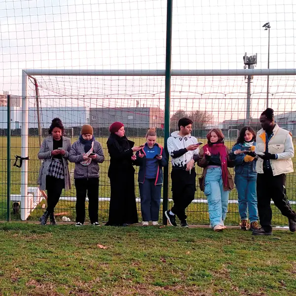 Flânerie en paysage mobile