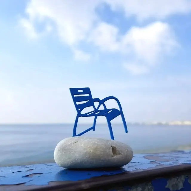 La chaise galet ArtNice