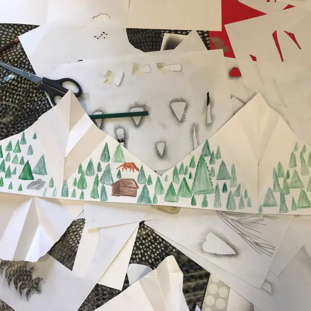 Atelier Fabrique-moi une montagne avec Clémentine Sourdais